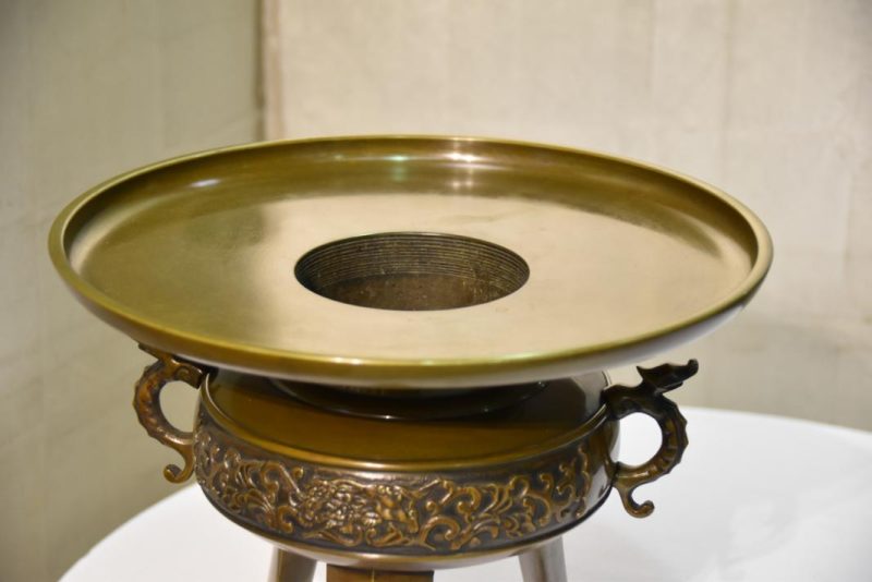 Bronze Flower Vase - Image 7