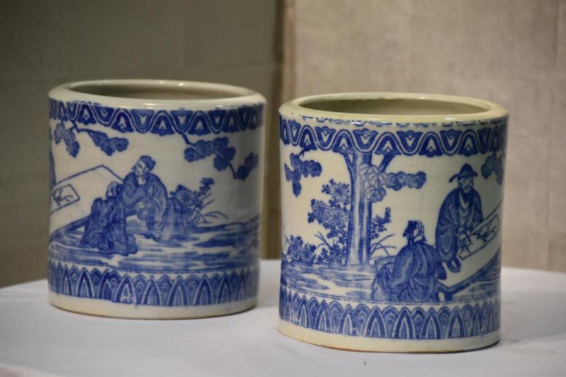 Pair of Japanese Imban Hibachi - Image 2