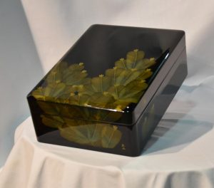 Japanese Lacquered Tebako (Letter Box)
