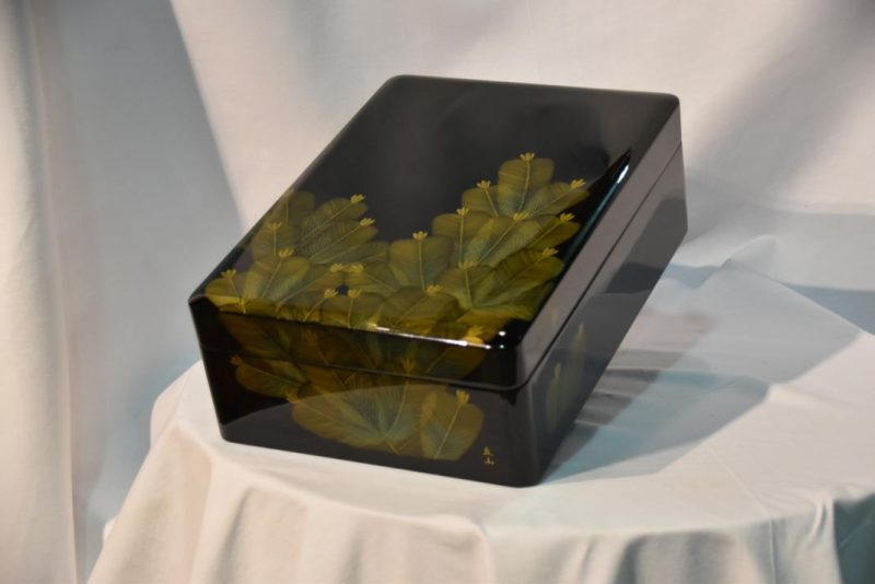 Japanese Lacquered Tebako (Letter Box)