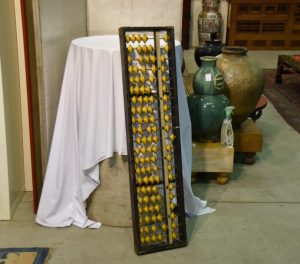 Japanese Abacus (Soroban) Sign