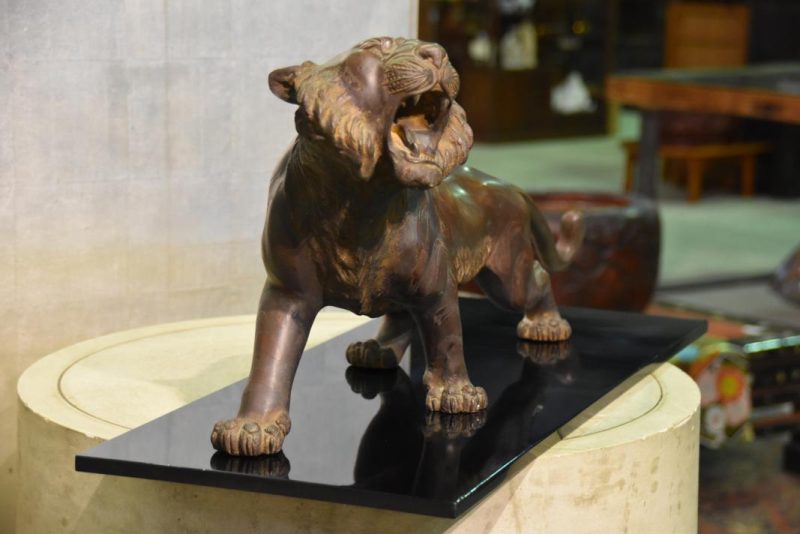 Japanese Bronze Tiger - Image 10
