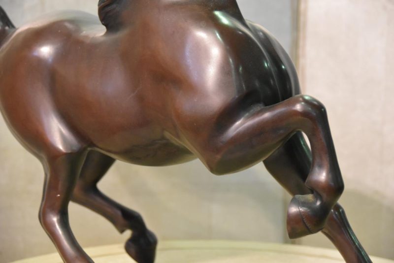 Japanese Bronze Horse - Image 6