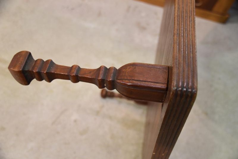 Japanese Carved Lotus Tea Table - Image 4