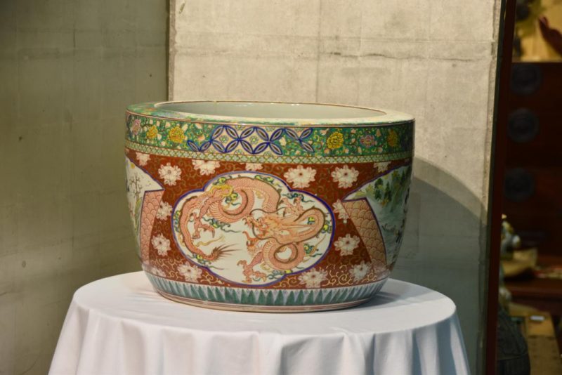 Coloured Imari Hibachi