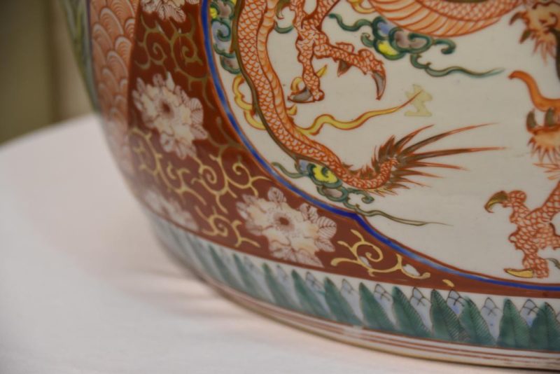 Coloured Imari Hibachi - Image 6