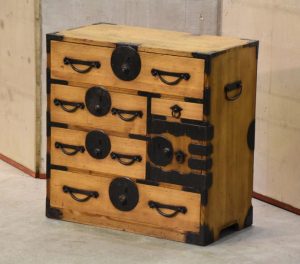 Small Japanese Antique Chest