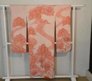 Japanese Shibori Furisode