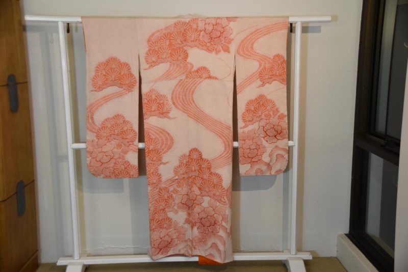 Japanese Shibori Furisode
