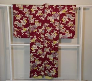 Japanese Silk vintage Kimono