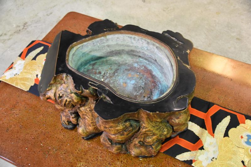 Burled Elm Hibachi - Image 3