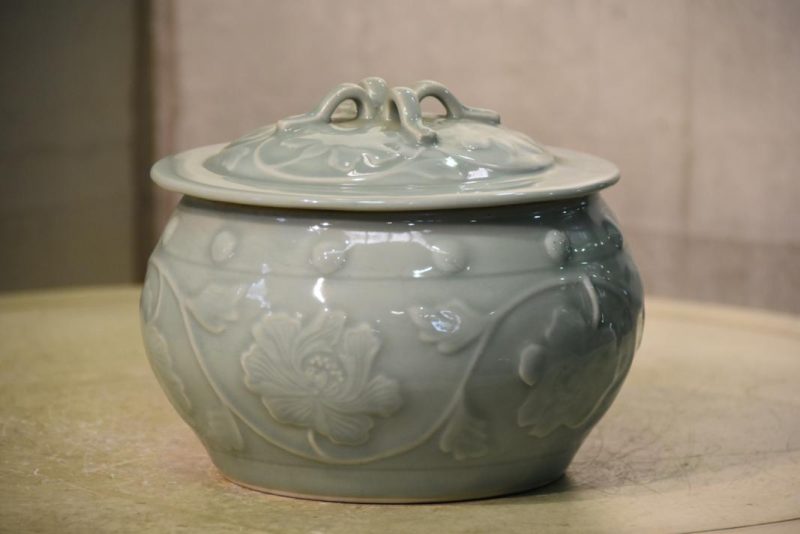 Celadon Lidded Bowl