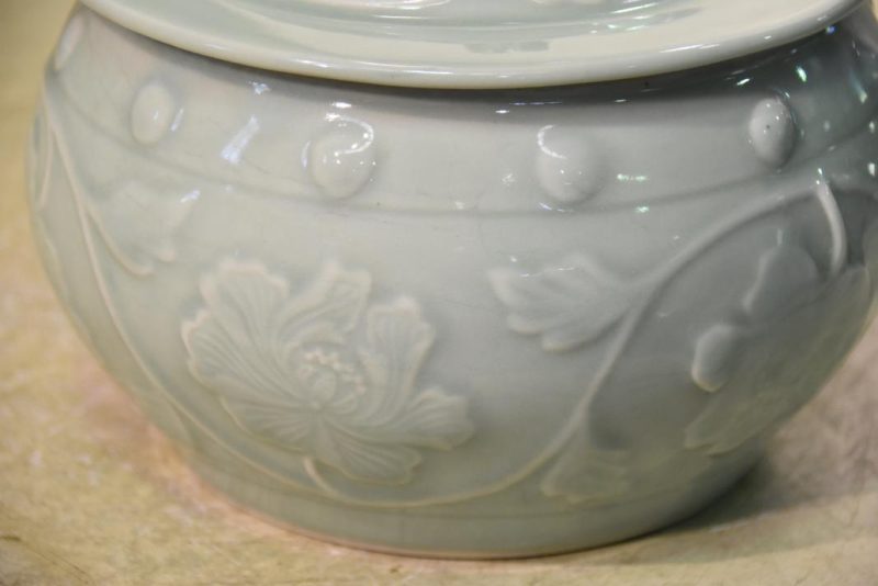 Celadon Lidded Bowl - Image 6