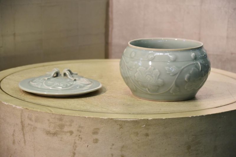 Celadon Lidded Bowl - Image 5