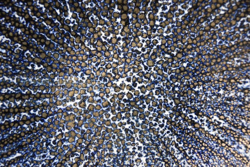 Large Oil Spot Glaze Plate - Image 6