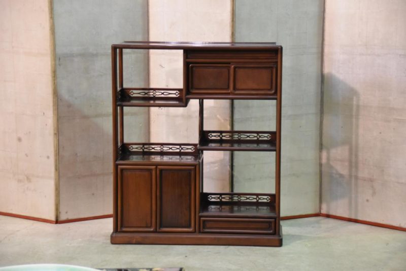Chinese Rosewood Display Shelves - Image 12