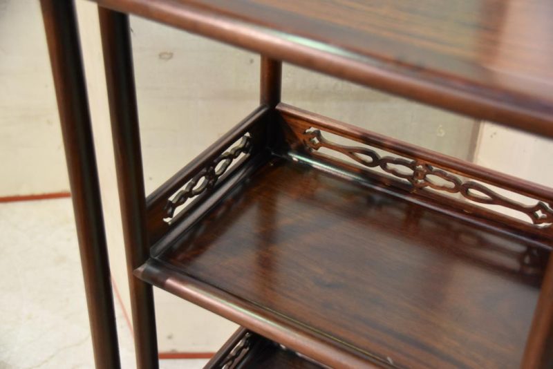 Chinese Rosewood Display Shelves - Image 9
