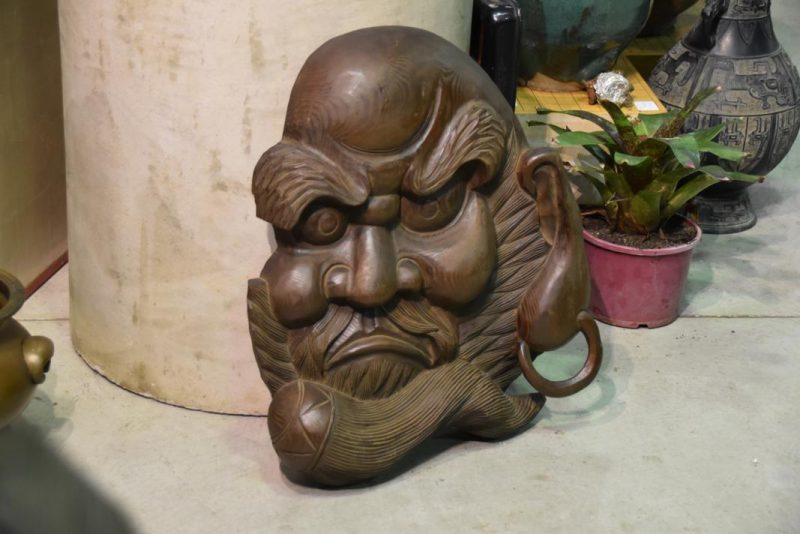 Wooden Daruma San Mask - Image 6