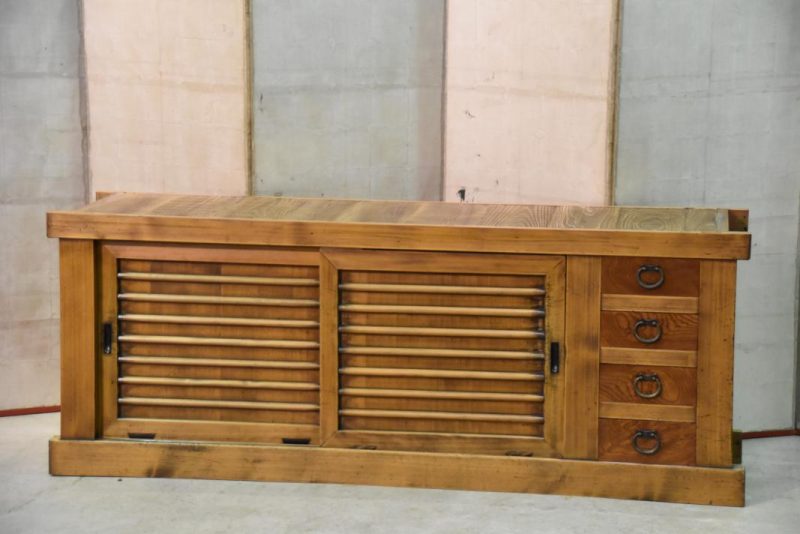 Japanese Super Low Sideboard - Image 2