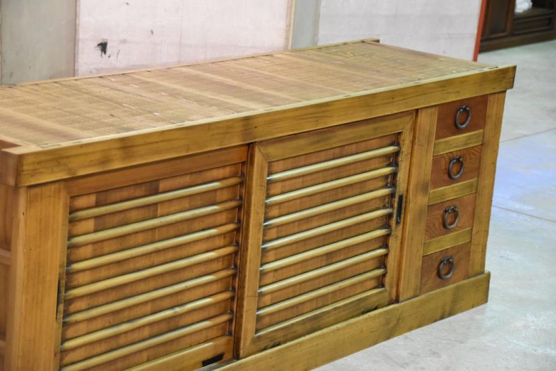 Japanese Super Low Sideboard - Image 10