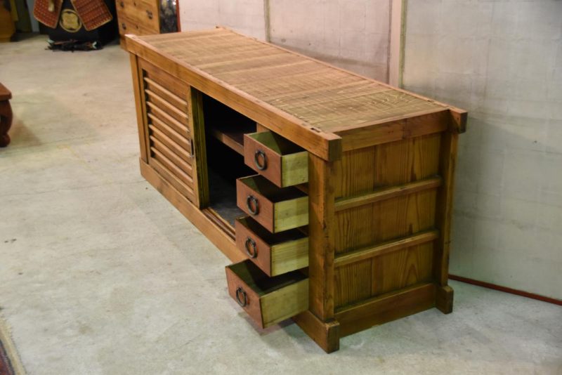 Japanese Super Low Sideboard - Image 5