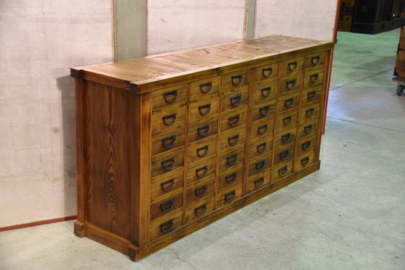 Japanese Shop Chest Sideboard - Image 11