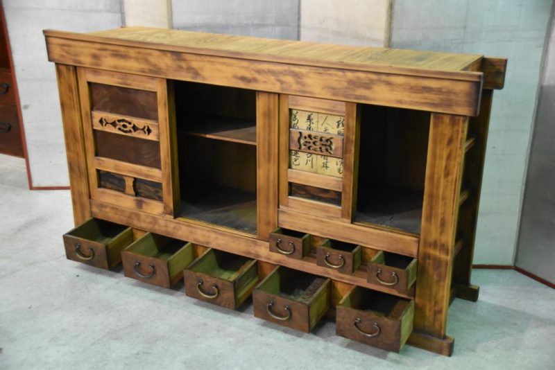 Antique Japanese Sideboard - Image 6