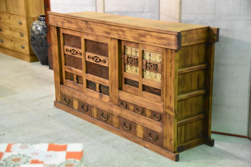 Antique Japanese Sideboard - Image 3