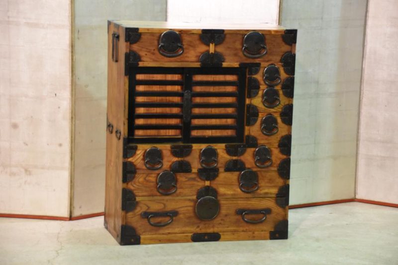 Matsumoto Meiji Period Merchants Chest - Image 13