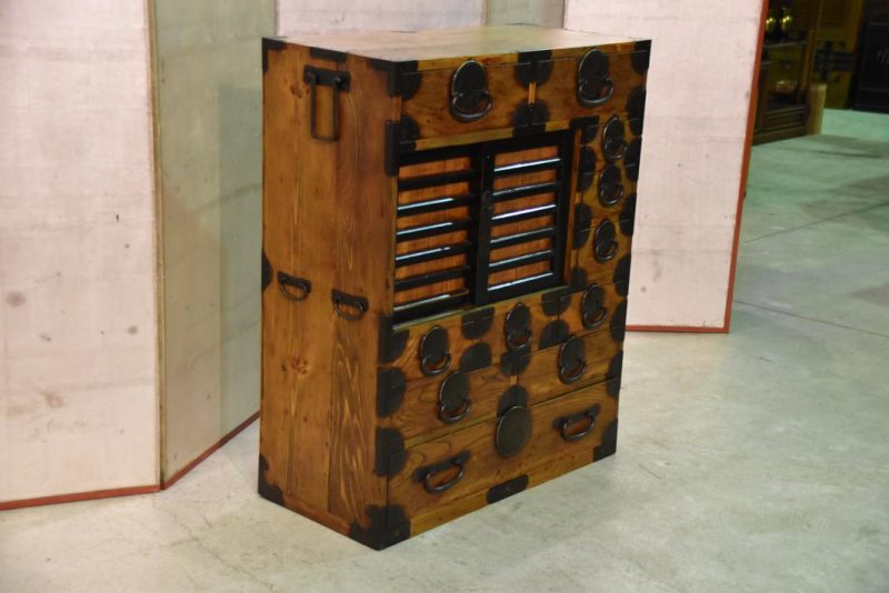 Matsumoto Meiji Period Merchants Chest - Image 12