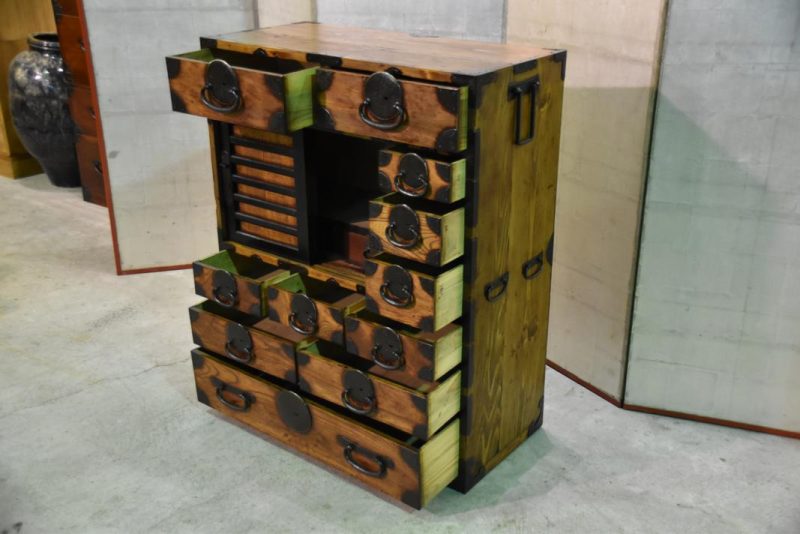 Matsumoto Meiji Period Merchants Chest - Image 7