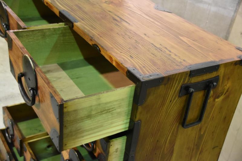 Matsumoto Meiji Period Merchants Chest - Image 5