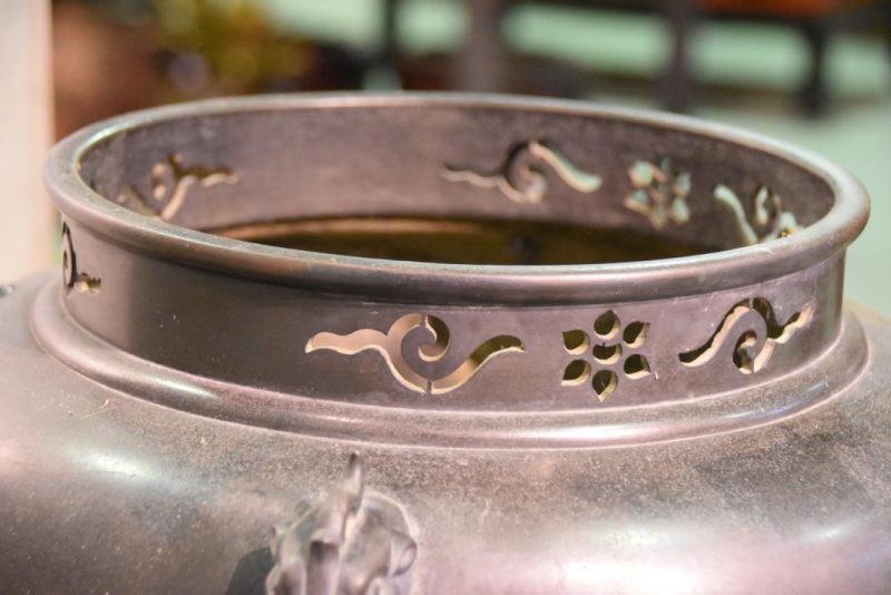 Japanese Bronze Tea Hibachi - Image 7
