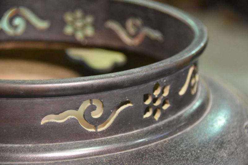 Japanese Bronze Tea Hibachi - Image 3