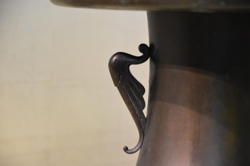 Bronze Japanese Flower Vase - Image 10