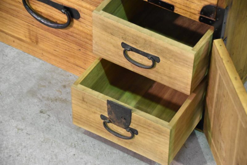 Tokyo Antique Clothing Chest - Image 6