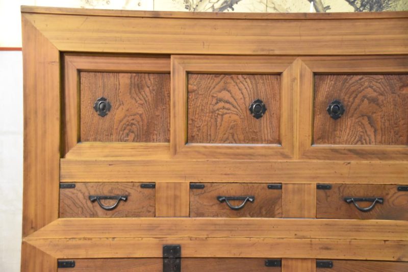 Large and Rare Japanese Clothing Chest - Image 20