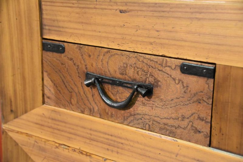 Large and Rare Japanese Clothing Chest - Image 17