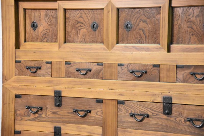 Large and Rare Japanese Clothing Chest - Image 4