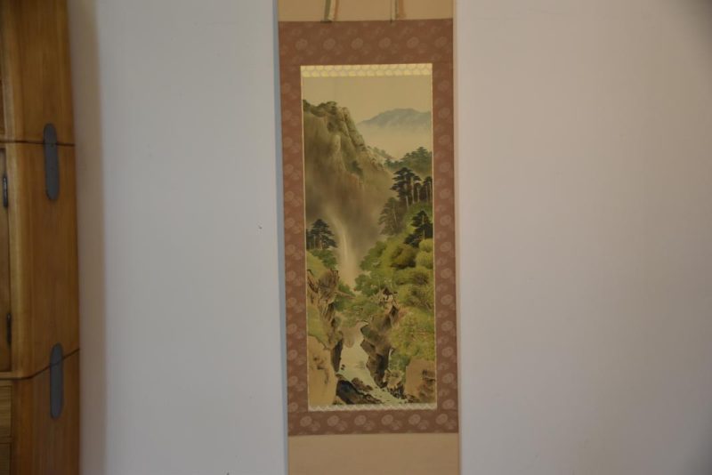 Japanese Hand Painted Scroll