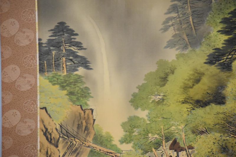 Japanese Hand Painted Scroll - Image 3
