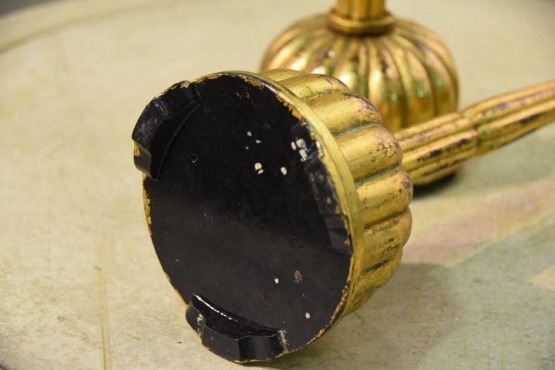 Japanese Gilded Candle Stands - Image 7