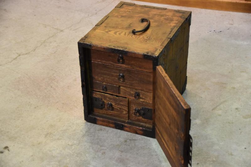 Edo Period Ships Chest (Funa Dansu) - Image 9