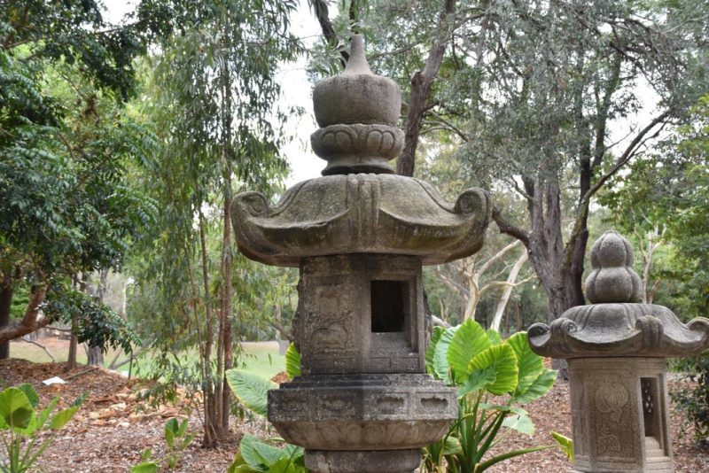 Edo Period Japanese Granite Garden Lantern - Image 2