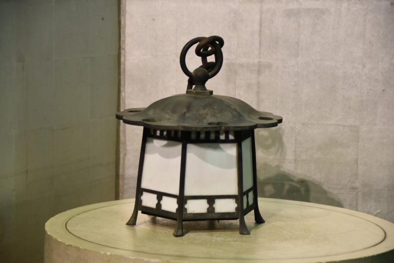 Japanese Bronze Hanging Lantern