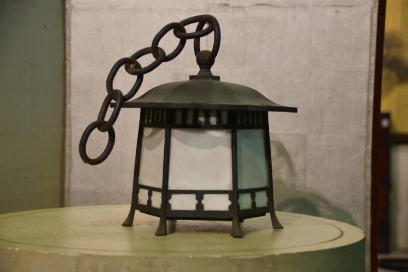 Japanese Bronze Hanging Lantern - Image 5