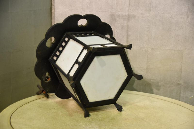 Japanese Bronze Hanging Lantern - Image 4