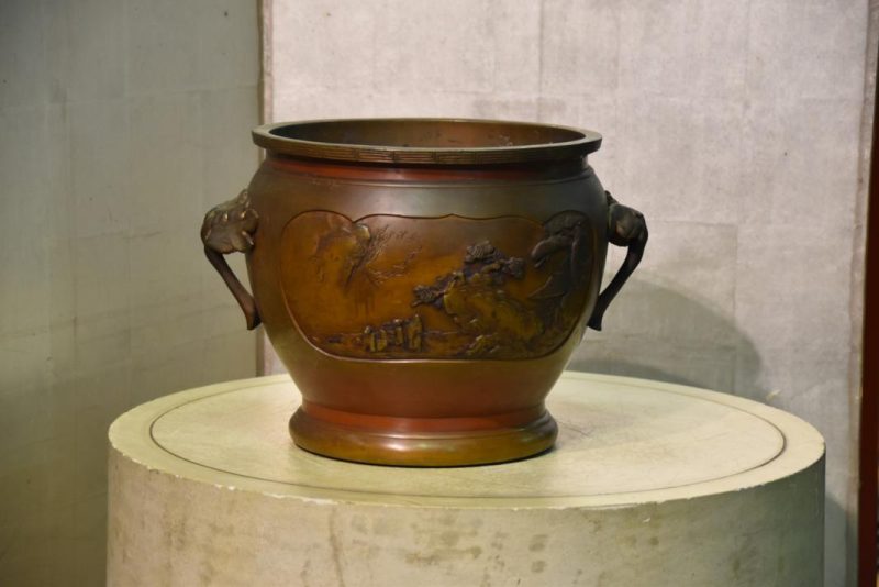 Japanese Bronze Hibachi