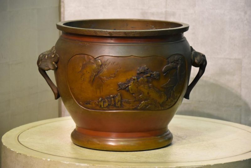 Japanese Bronze Hibachi - Image 2