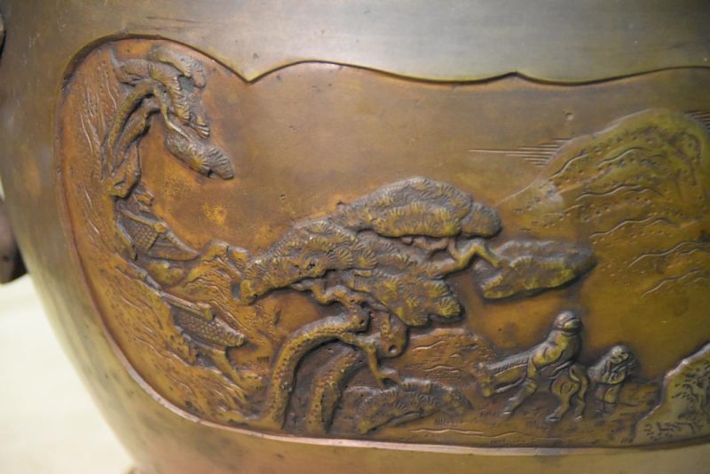 Japanese Bronze Hibachi - Image 6